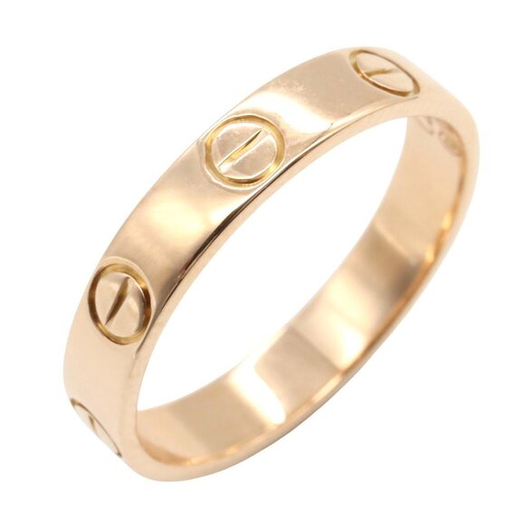 CARTIER 18k Rose Gold Love Ring - Picture 1 of 6
